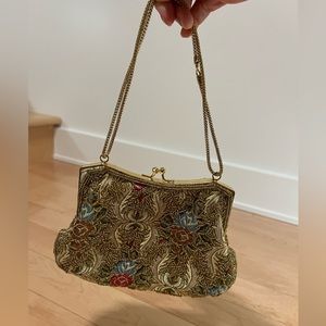 Beautiful vintage dress up purse. Hand made in Hong Kong.
